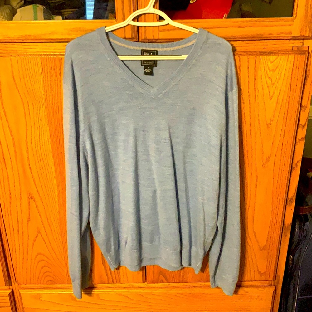 JOSEPH A. BANK MEN’S V-NECK DRESS SWEATER. SIZE XL